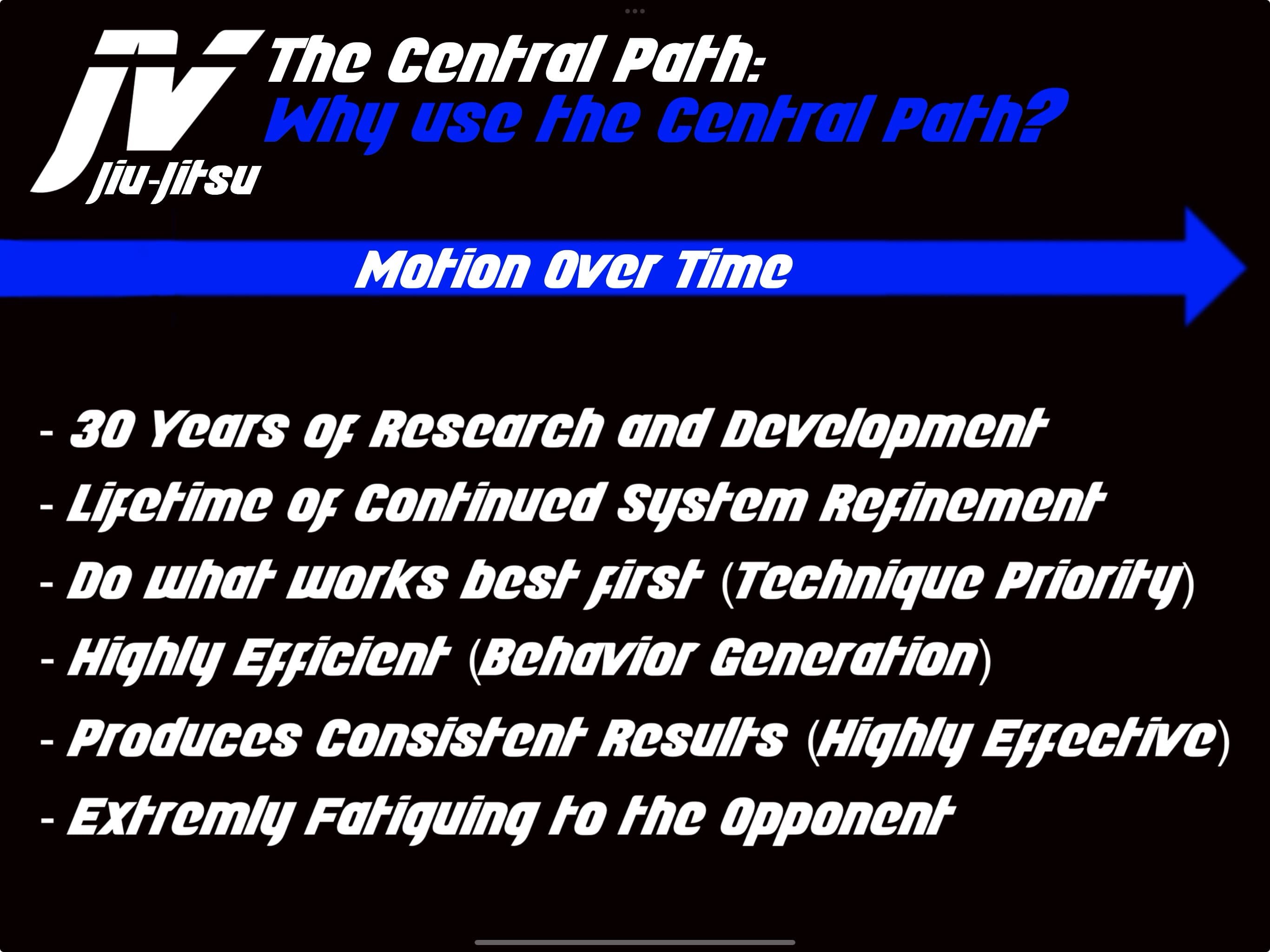 The Central Path: why use the Central Path?